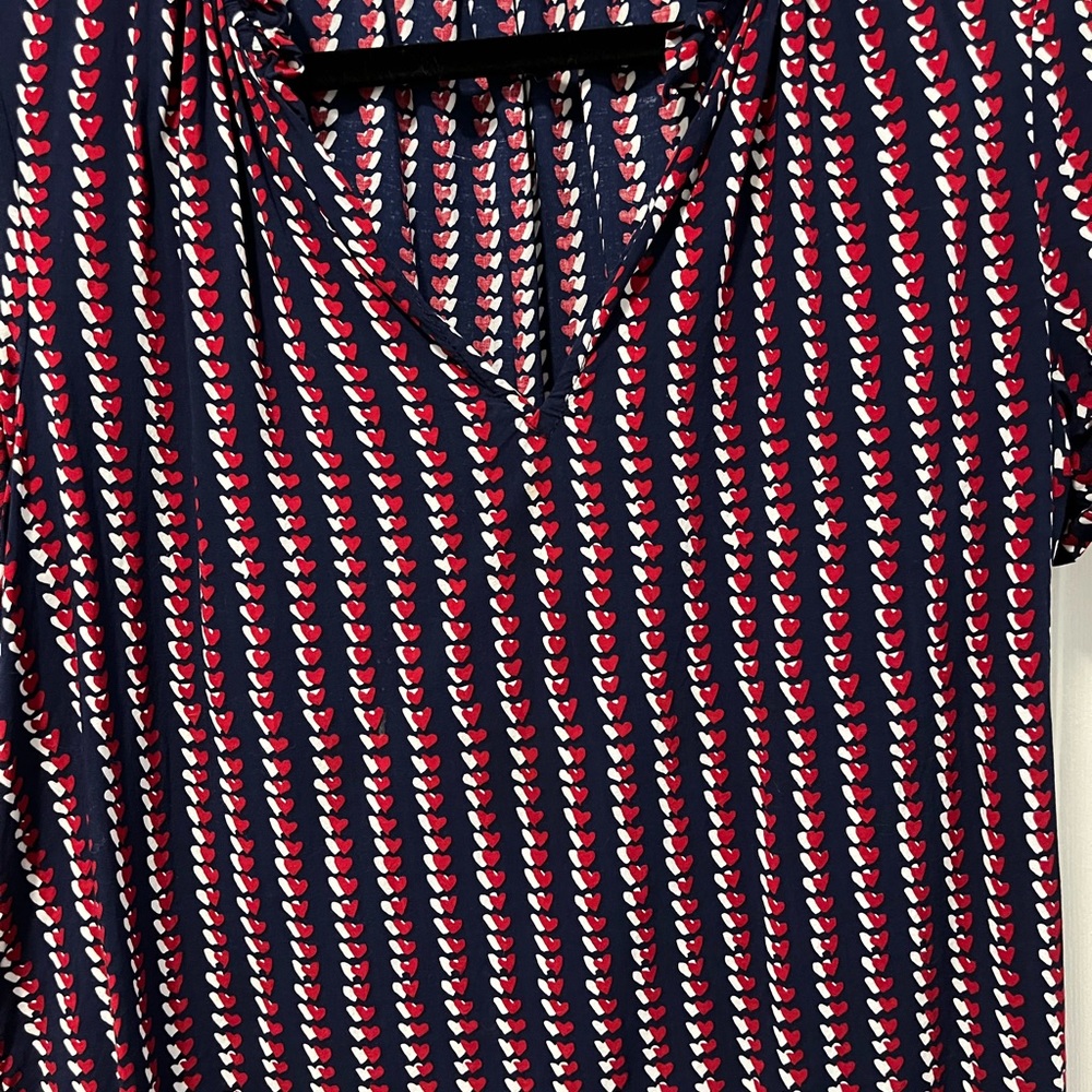 Cheerful tunic style top